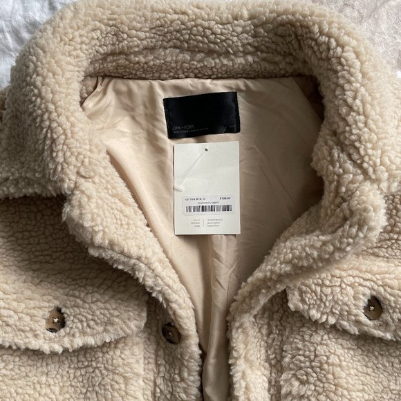 BNWT Oak + Fort Sherpa Coat - Picture 4 of 5